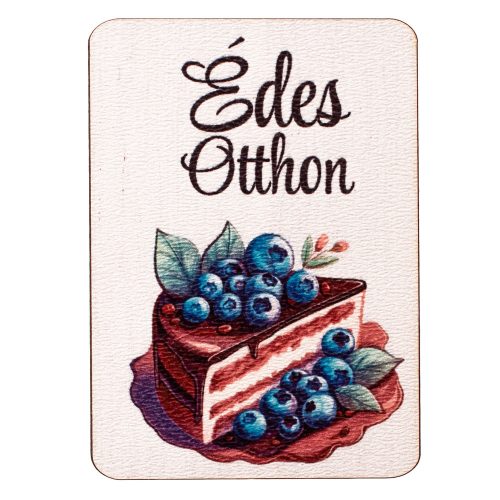 4db. Édes otthon feliratos dekor fa tábla 7 x 5cm 7 x 5cm GV04-504