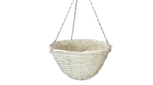 Függő Kaspó Kerek Fehér 38 Cm 17-03 - D38*H20cm (20/#)