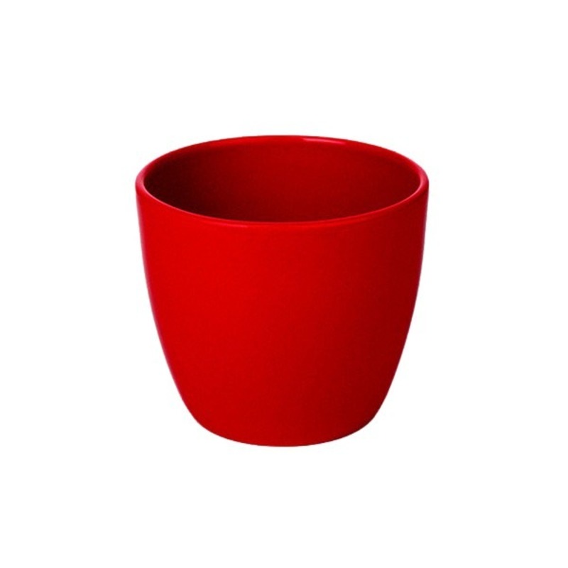 Base kerámia kaspó piros 25cm