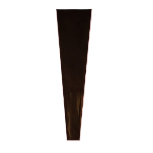 Virágtasak 12.5cm x 4cm x 45cm- 50db - Fekete