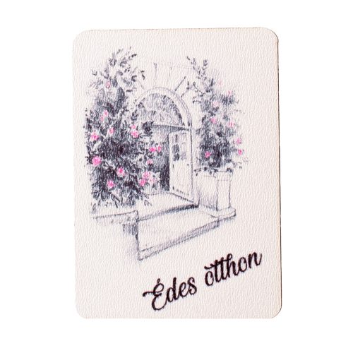 4db. Édes otthon feliratos dekor tábla 7 x 5cm 7 x 5cm GV04-72