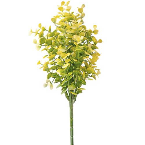 Eukaliptusz csokor- 7 ágú- 35cm magas - Sárgás zöld