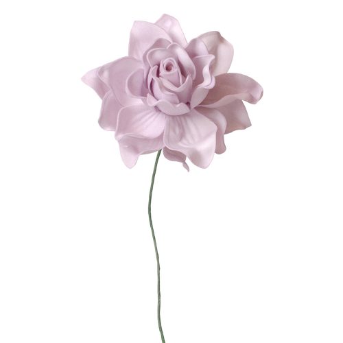 Gardenia selyemvirág szál- 24cm magas - Világoslila