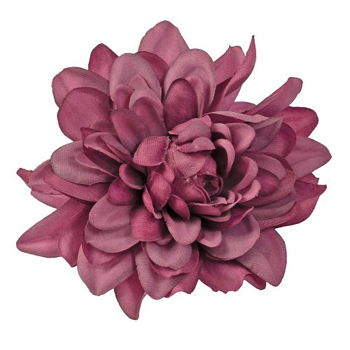Dália selyemvirág fej- 8cm - Lila AF121-04 12db/csomag