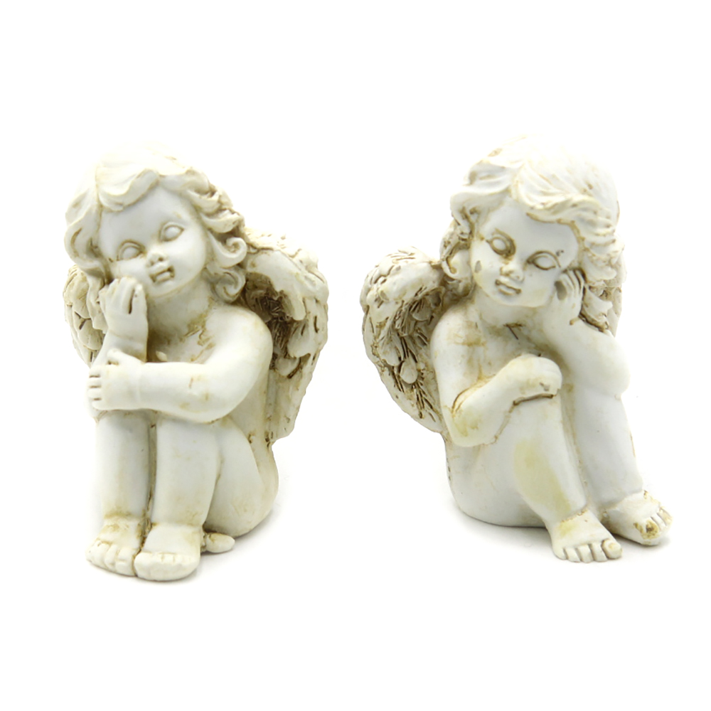ANGYAL ÜLŐ 4/480 6x3-5x4 cm 2 FÉLE SÁRGA