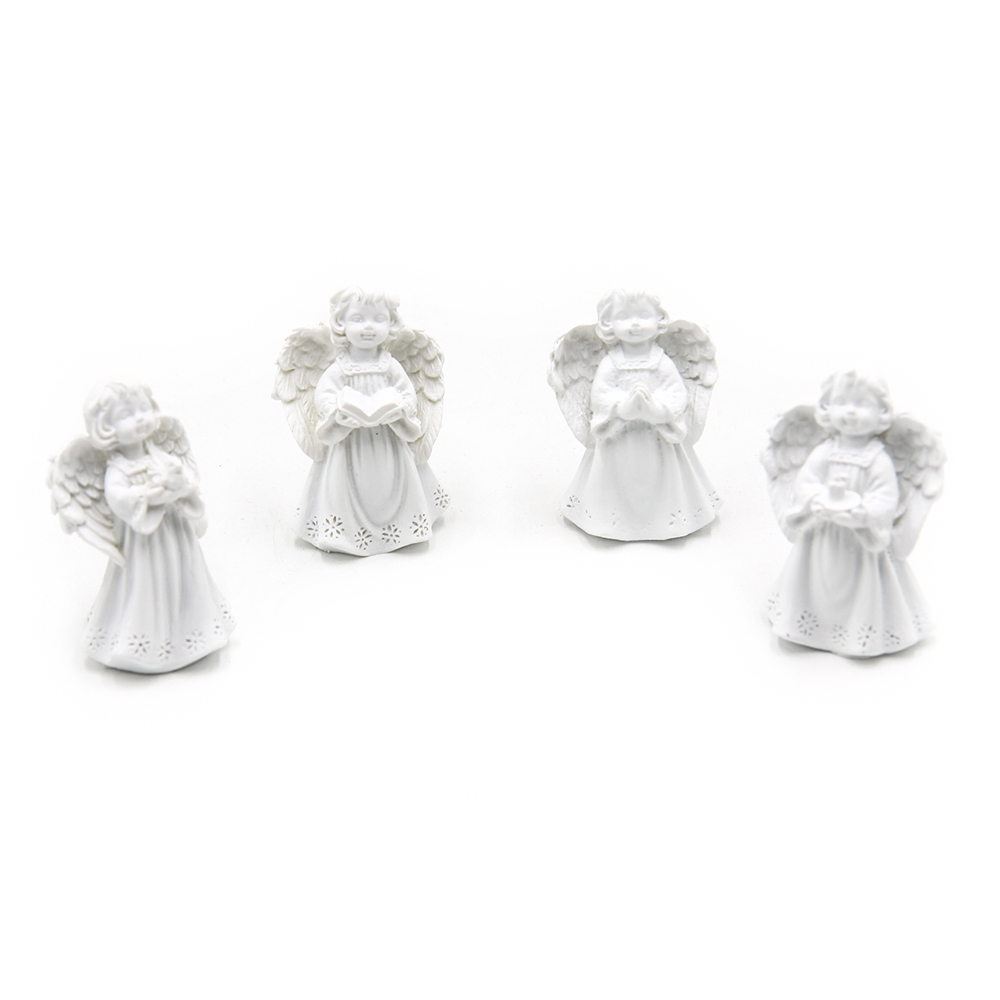 ANGYAL FEHÉR 4/480 7x5x3 cm 4 FÉLE